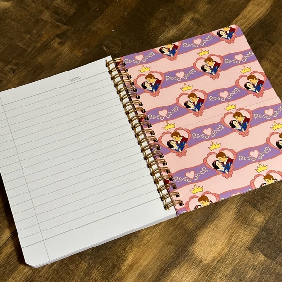 New Snow White Prince Charming Disney Spiral Notebook - Picture 2 of 2